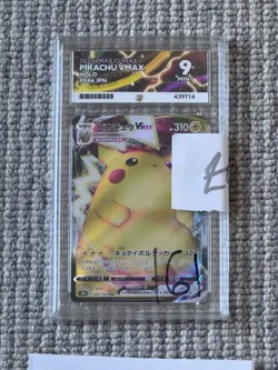 Pokemon TCG Pikachu VMAX 2021 VMAX Climax Japanese Holo Ace 9 Mint #046 - Image 3