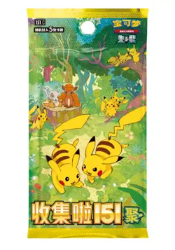 Pokemon TCG S-Chinese Collection 151C 4.0 Gather Slim Booster Box 【PRE ORDER】NEW - Image 1