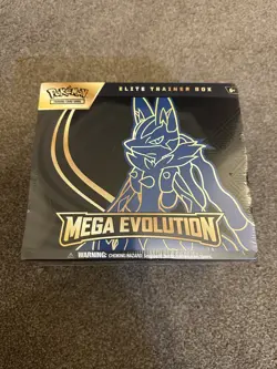 Pokemon Mega Evolution ETB Elite Trainer Box Lucario - Brand New & Sealed ✅ - Image 1