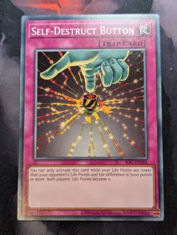Self-Destruct Button IOC-EN105 - Common - 25th Anniversary - YuGiOh - VLP - Image 1