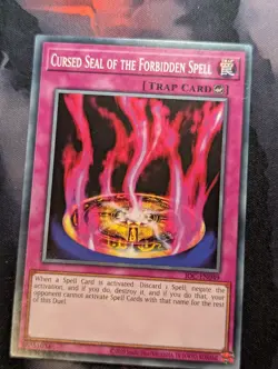 Cursed Seal of the Forbidden Spell IOC-EN049- Common - 25th Anniversary - YuGiOh - Image 1