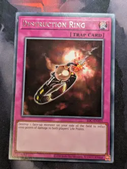 Destruction Ring IOC-EN101 - Rare - 25th Anniversary - YuGiOh - VLP - Image 1