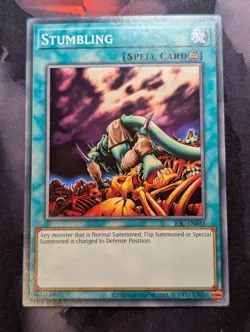 Stumbling IOC-EN035 - Common - 25th Anniversary - YuGiOh - VLP - Image 1