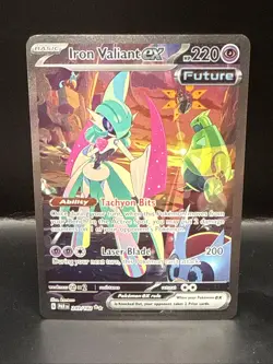 Pokemon Iron Valiant Future EX TCG Card 249/182 Sir Sv04: Paradox Rift - Image 1