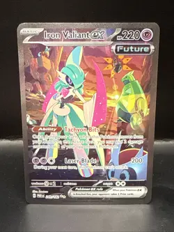 Pokemon Iron Valiant Future EX TCG Card 249/182 Sir Sv04: Paradox Rift - Image 2