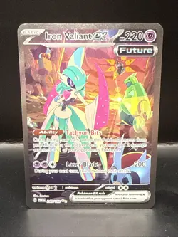 Pokemon Iron Valiant Future EX TCG Card 249/182 Sir Sv04: Paradox Rift - Image 3