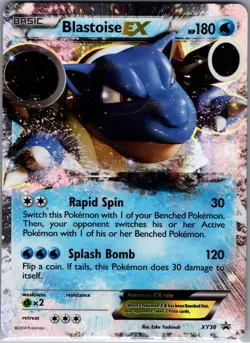 Blastoise EX XY30 Black Star Promo - Pokemon Card - LP - Image 1