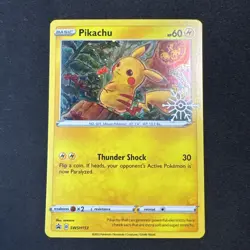 Pikachu Holiday Calendar SWSH153 SWSH: Sword & Shield Promo Cards Holo Pokemon - Image 1