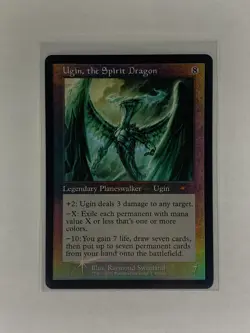 Ugin, the Spirit Dragon (Retro Frame) Secret Lair Drop Foil NM 1 - Image 1