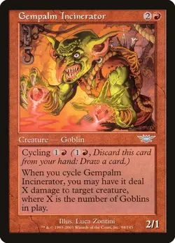 Gempalm Incinerator [Legions] Magic MTG - Image 1