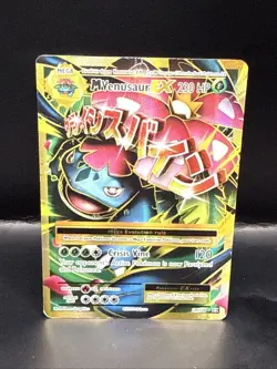 Pokemon M Venusaur EX (Full Art) Ultra Rare XY - Evolutions 100/108 A - Image 3