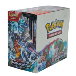 Pokemon TCG Scarlet & Violet Paradox Rift Booster Box 36 Packs - sealed with rip - Image 1
