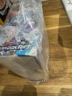 Pokemon TCG Scarlet & Violet Paradox Rift Booster Box 36 Packs - sealed with rip - Image 4