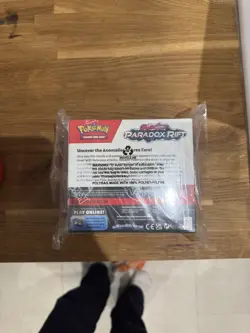 Pokemon TCG Scarlet & Violet Paradox Rift Booster Box 36 Packs - sealed with rip - Image 5