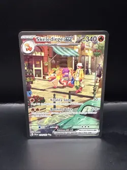 Pokemon Skeledirge EX 258/193 Super Illustration Rare Holo Paldea Evolved - Image 2