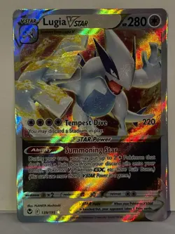 Lugia VSTAR 139/195 SWSH12: Silver Tempest NM Pokemon Fast Shipping - Image 1