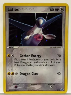 Latios Holo 2/10 EX Trainer Kit HP/DMG Pokemon Fast Ship - Image 1