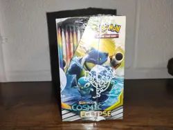 Pokemon Sun & Moon Cosmic Eclipse Booster Box SEALED - Image 2
