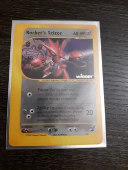 Pokemon TCG Rocket's Scizor Winner Stamped Promo Best of Game #4 - Image 3