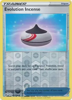 Evolution Incense - 163/202 - Uncommon Reverse Holo Near Mint Pokemon - Image 1