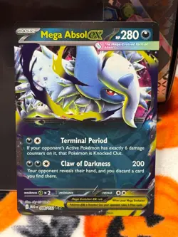 Mega Absol ex 086/132 Double Rare - Pokemon TCG Mega Evolution - NM - Image 2