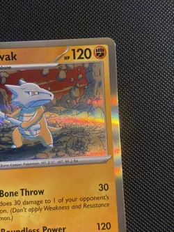 POKEMON TCG: MAROWAK 105/165 151 HOLO RARE CARD NM/M - Image 5
