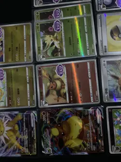 Pokemon Chinese Gem Pack Vol 2 TCG Stamped Cards Lot, VMAX Flareon And Jolteon - Image 3