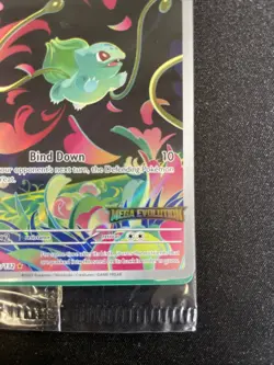 Bulbasaur 133/132 Mega Evolutions Box Topper Promo SEALED Pokemon Card - Image 3