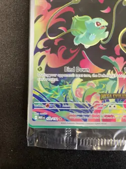 Bulbasaur 133/132 Mega Evolutions Box Topper Promo SEALED Pokemon Card - Image 4
