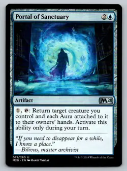 Portal of Sanctuary Magic the Gathering Core Set 2020 M20 MTG Card FREE SHIP ! - Image 3
