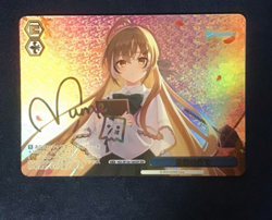 Signed Weiss Schwarz Hololive vol.2 Nanashi Mumei Card HOL/W104-144 SSP FOIL - Image 1