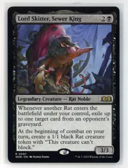MtG WoE Lord Skitter, Sewer King #97 Non-Foil - Image 1