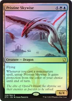 MTG Pristine Skywise - Dragons of Tarkir - Promos FOIL [Excellent] - Image 1