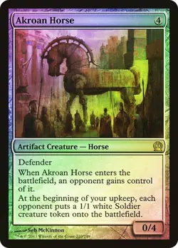Akroan Horse - Foil, English MTG Theros - Image 1