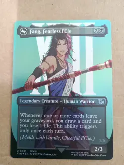 Fang, Fearless l'Cie (Borderless) FOIL [FINAL FANTASY] Magic MTG - Image 1
