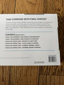 Magic the Gathering Final Fantasy XIV Commander Kit Scions Spellcraft Y'shtola - Image 4