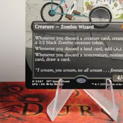 MTG Bone Miser 0087 (Borderless) (Aetherdrift )Special Guests Regular Finish - Image 3