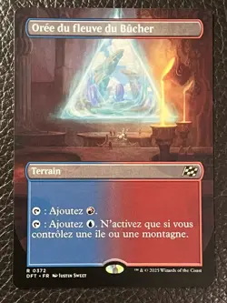 Mtg DFT Aetherdrift- Oree Du Fleuve Du Bucher Riverpyre Verge- NM-Borderless FR - Image 1