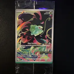 Bulbasaur 133/132 Illustration Rae Pokemon Mega Evolution STAMPED Sealed! - Image 1