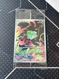 Bulbasaur 133/132 Illustration Rare Pokemon Mega Evolution STAMPED SEALED - Image 1