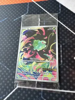 Bulbasaur 133/132 Illustration Rare Pokemon Mega Evolution STAMPED SEALED - Image 4