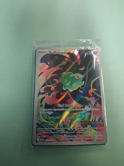 Pokemon Bulbasaur 133/132 Mega Evolution English BOX TOPPER Sealed Fast Ship - Image 1