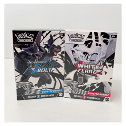 Pokemon TCG Scarlet & Violet Black Bolt & White Flare Booster Bundle Set sealed - Image 1