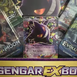 Pokemon Gengar EX Box Evolutions Sealed unopened 2016 - Image 2