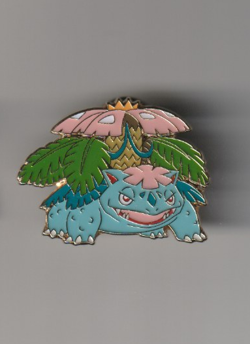 Mega Venusaur Pokemon Pin Badge Metal Enamel 2016 From Blister Evolutions - Image 1