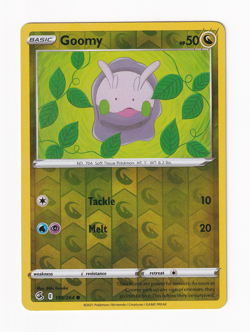 Goomy 195/264 Fusion Strike 2021 Reverse Holo Pokemon Card Near Mint NM - Image 1
