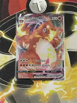 Pokemon TCG Charizard VMAX Darkness Ablaze Rare Holo Card 20/189 - Image 1