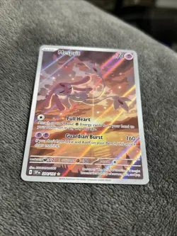 Pokemon TCG Mesprit Illustration Rare Holo Card 204/191 Sv08: Surging Sparks - Image 2