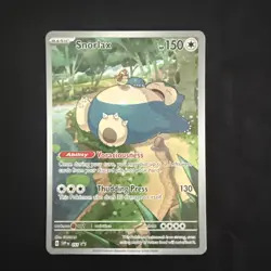 Pokemon Card TCG - Snorlax SVP 051 Scarlet & Violet 151 Black Star Promo NM - Image 1