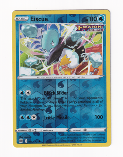 Eiscue 044/172 Brilliant Stars 2022 Reverse Holo Pokemon Card Near Mint NM - Image 1